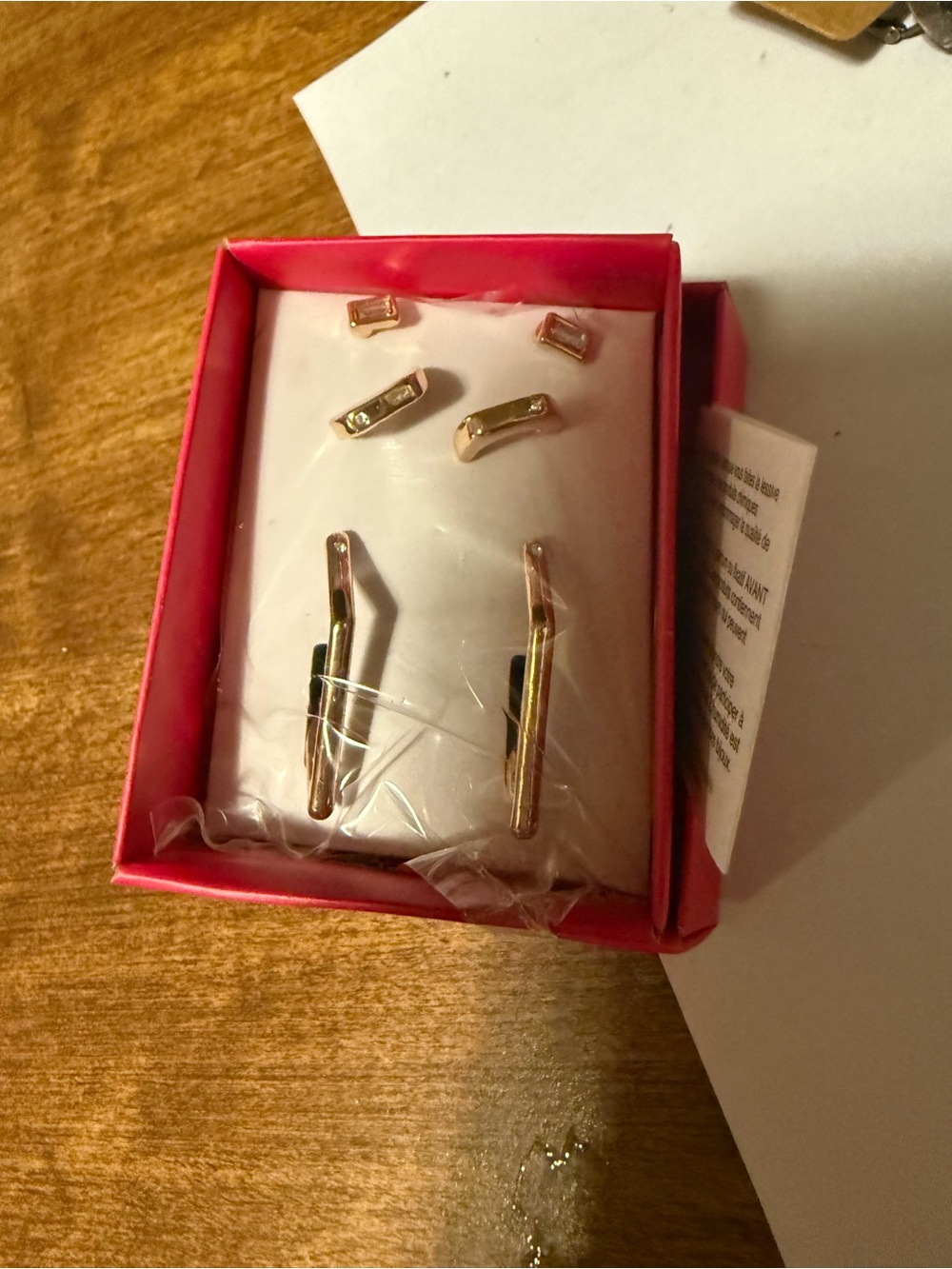 Avon Gold-Tone Mixed Bar Hair Clip Set - Women Accessories